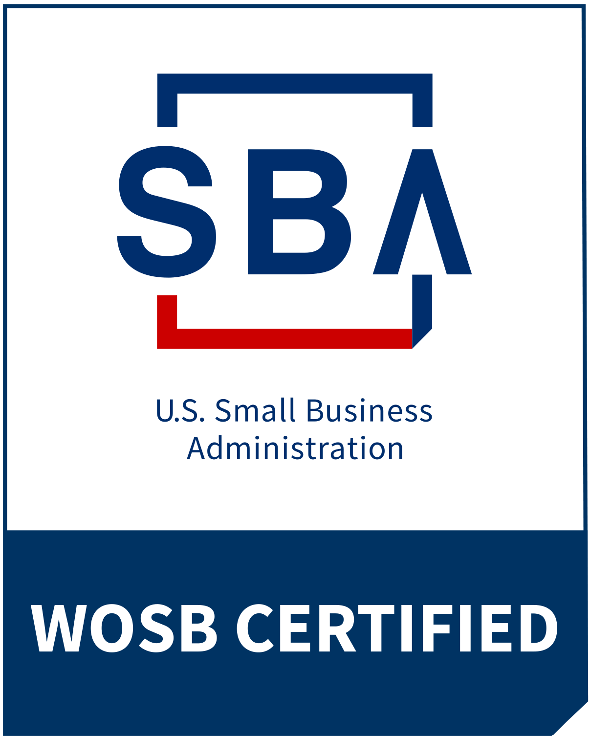Women-Owned Small Business Certified logo